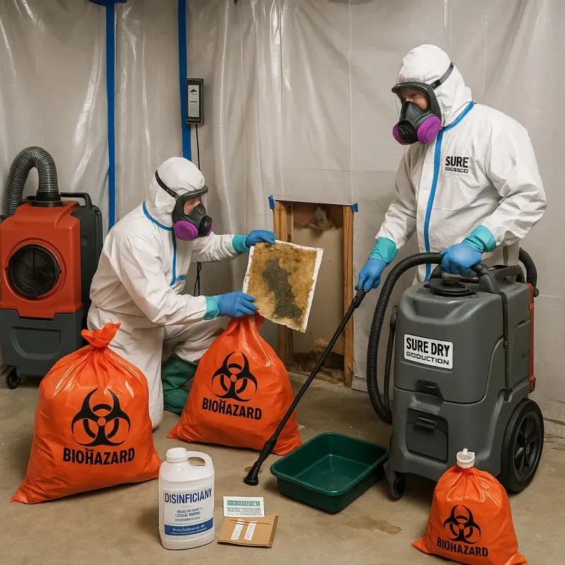 Contaminated Water Handling Protocols process in Ashburn, IL